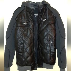 NWOT Robert Phillipe Moto Bomber Jacket